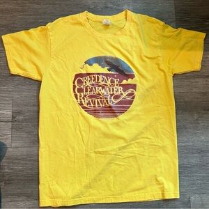 Yellow Creedence Clearwater Revival T-Shirt